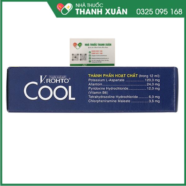 Thuốc nhỏ mắt V.rohto COOL - Giảm mỏi mắt, sung huyết kết mạc